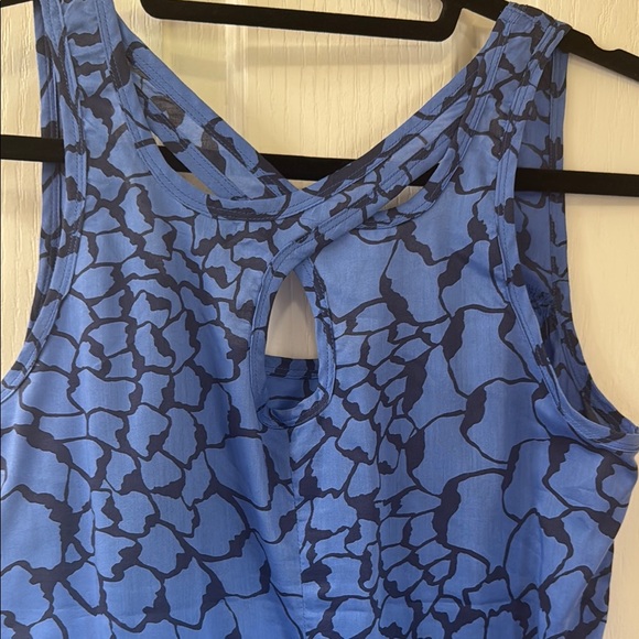 The North Face Blue and Black Patterned Tank Top - Picture 5 of 5